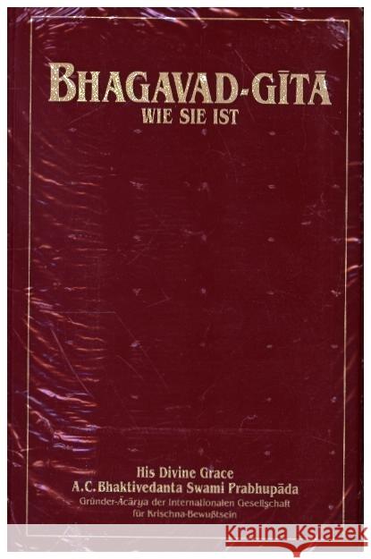 Bhagavad-gita wie sie ist (Kleinformat-Ausgabe) Bhaktivedanta Swami Prabhupada, Abhay Charan 9789171494665