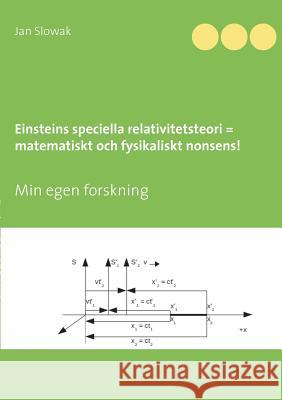 Einsteins speciella relativitetsteori = matematiskt och fysikaliskt nonsens! Jan Slowak 9789176996812 Books on Demand