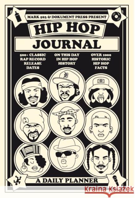 Hip Hop Journal: A Daily Planner Mark 563 Bj 9789188369444 Dokument Forlag