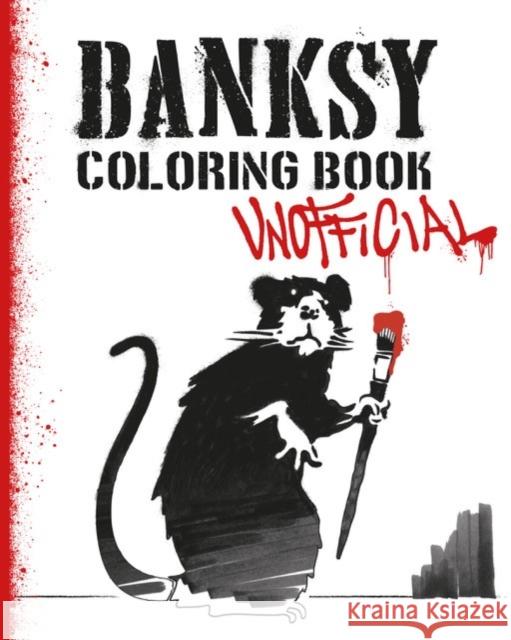 Banksy Coloring Book Magnus Frederiksen 9789188369451 Dokument Forlag