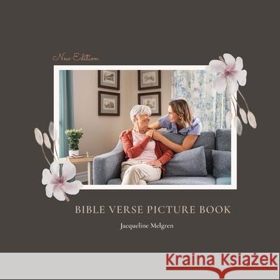 Bible Verse Picture Book: Dementia Activities for Seniors (Premium Pictures & Large Print Quotes) Jacqueline Melgren 9789189452367 Adisan Publishing AB