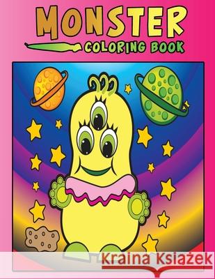 Monster Coloring Book: Activity Book for Kids Norea Dahlberg 9789189478411