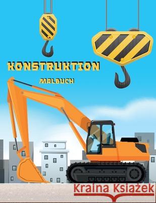 Konstruktion Malbuch: Aktivitätsbuch für Kinder Dahlberg, Norea 9789189478565