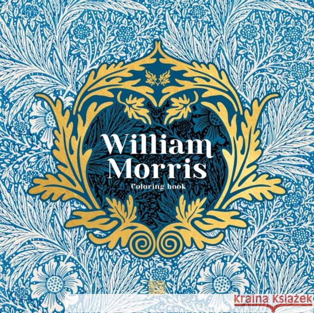 William Morris Coloring Book William Morris Dokument Press 9789189944077 Dokument Forlag
