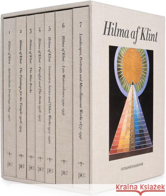 Hilma af Klint: The Complete Catalogue Raisonne: Volumes I–VII  9789198523669 Bokforlaget Stolpe AB