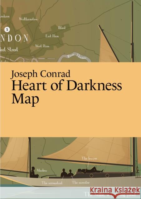 Joseph Conrad: Heart of Darkness Map Martin, Master of Fine Arts Thelander 9789198945645 Paris Grafik