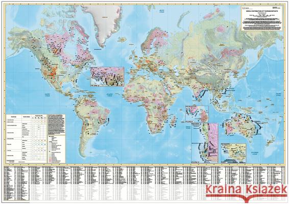 World Distribution of Thorium Deposits International Atomic Energy Agency 9789201322203 International Atomic Energy Agency