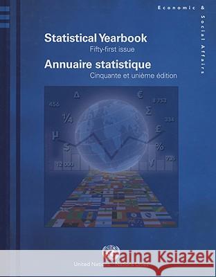 Statistical Yearbook/Annuaire Statistique  9789210612289 United Nations