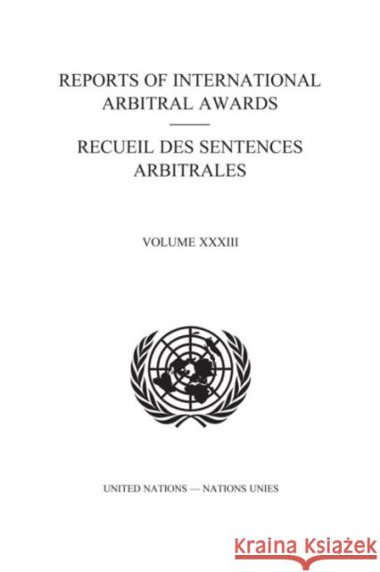 Reports of International Arbitral Awards United Nations Publications 9789211304121 United Nations