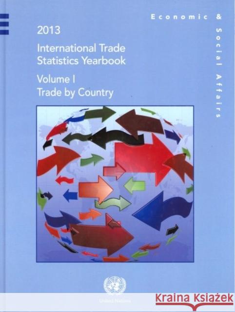 International Trade Statistics Yearbook 2013 United Nations 9789211615876 United Nations (Un)