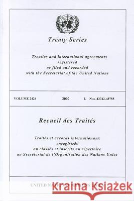 Treaty Series 2424: I United Nations 9789219004023 United Nations