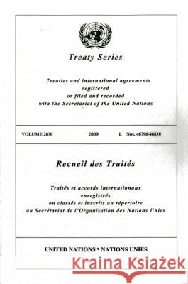 Treaty Series 2630 United Nations 9789219005921 United Nations