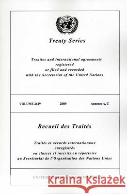 Treaty Series, Volume 2629 United Nations 9789219006096 United Nations