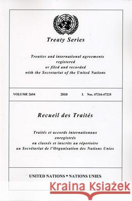 Treaty Series 2654 United Nations 9789219006317 United Nations
