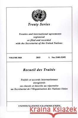 Treaty Series 3020 United Nations Publications 9789219800922 United Nations