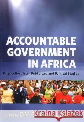 Accountable government in Africa : perspectives from public law and political studies  United Nations University 9789280812053 0