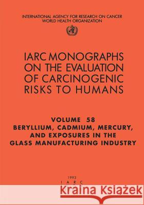 Beryllium, Cadmium, Mercury, and Exposures in the Glass Manufacturing Industry The International Agency for Research on 9789283212584 World Health Organization