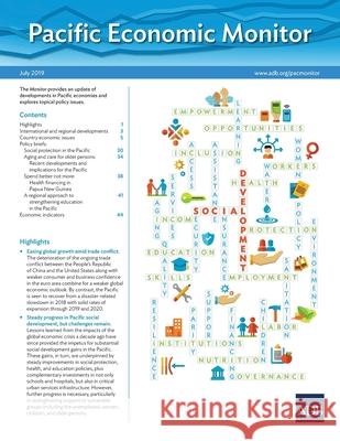 Pacific Economic Monitor - July 2019 Asian Development Bank 9789292616885 Asian Development Bank