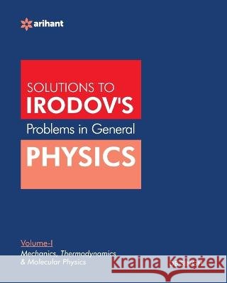 Problems In General Physics By IE Irodov's Vol-I Db Singh 9789311127309 Arihant Publication India Limited