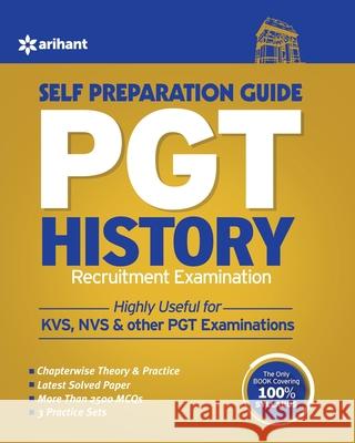 KVS PGT Self Preparation Guide History Recruitment Exam Unknown 9789312145029