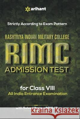 Rashtriya Indian Military College (E) Experts Arihant 9789313161097 Arihant Publication India Limited