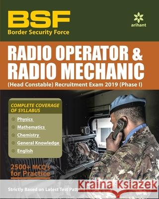 BSF Radio Operator & Radio Mechanic (E) Unknown 9789313195207 Arihant Publication India Limited