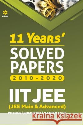 11 Years Solved Papers Experts Arihant 9789325293281 Arihant Publication India Limited