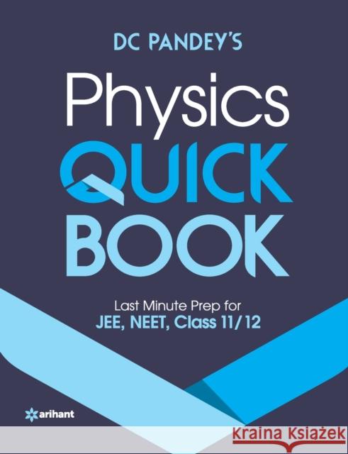 Physics Quick Book DC Pandey 9789325294066