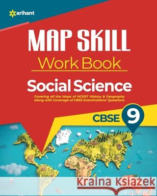Map Skill Work Book CBSE 9th Arihant Experts 9789325790414 Arihant Publication India Limited