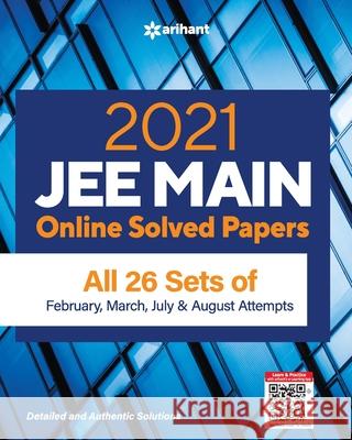 JEE Main Online Solved Arihant Experts 9789325796195 Arihant Publication India Limited
