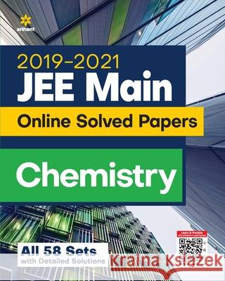 JEE Main Chemistry Solved Arihant Experts 9789325796218 Arihant Publication India Limited