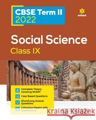 CBSE Term II Social Science 9th Adiya Raj Nandini Sharma 9789325796522 Arihant Publication India Limited