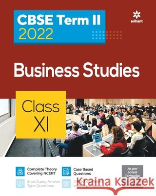 CBSE Term II Business Studies 11th Aman Sharma 9789325796782 Arihant Publication India Limited