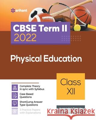 CBSE Term II Physical Education 12th Reena Kar 9789325797024