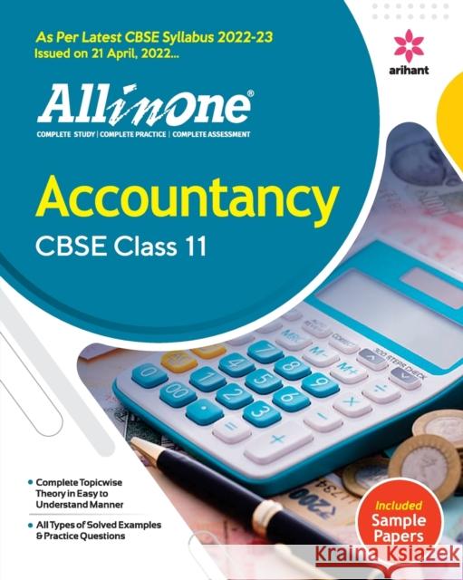 CBSE All In One Accountancy Class 11 2022-23 Edition (As per latest CBSE Syllabus issued on 21 April 2022) Jain, Parul 9789326196284 Arihant Publication