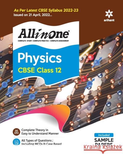 CBSE All In One Physics Class 12 2022-23 Edition (As per latest CBSE Syllabus issued on 21 April 2022) Mohan, Keshav 9789326196437 Arihant Publication