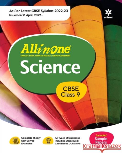 CBSE All In One Science Class 9 2022-23 Edition (As per latest CBSE Syllabus issued on 21 April 2022) Sharma, Heena 9789326196635