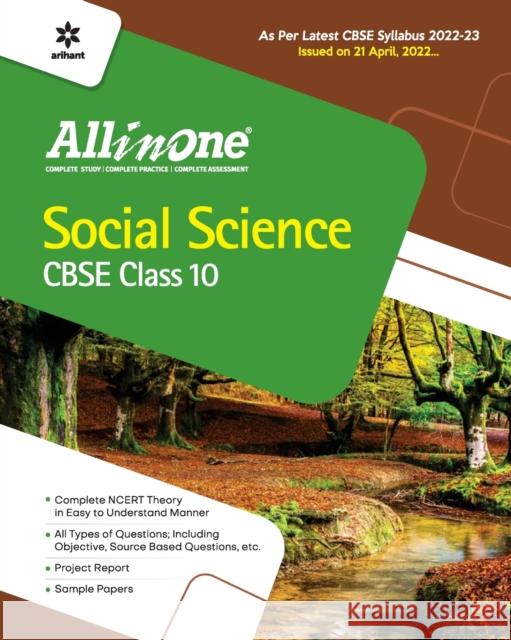 CBSE All In One Social Science Class 10 2022-23 Edition (As per latest CBSE Syllabus issued on 21 April 2022) Pattrea, Madhumita 9789326196871