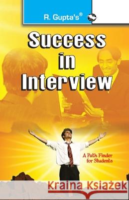 Success in Interview Rph Editorial Board 9789350120217 Ramesh Publishing House