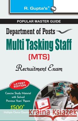 Department of Posts: Multi Tasking Staff (MTS) Recruitment Exam Guide Rph Editorial Board 9789350124420 Ramesh Publishing House