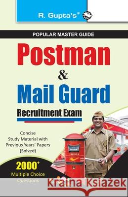 Postman & Mail Guard Recruitment Exam Guide Rph Editorial Board 9789350124925 Ramesh Publishing House