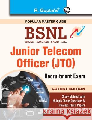 Bsnl: Junior Telecom Officer (JTO)Telecom Recruitment Exam Guide Rph Editorial Board 9789350128398 Ramesh Publishing House