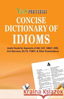 Concise Dictionary of Idioms Editorial Board 9789350571453