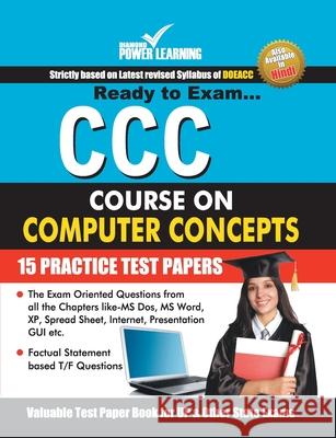 CCC Course On Computer Concepts (Practice Test Papers) Diamond 9789350838532