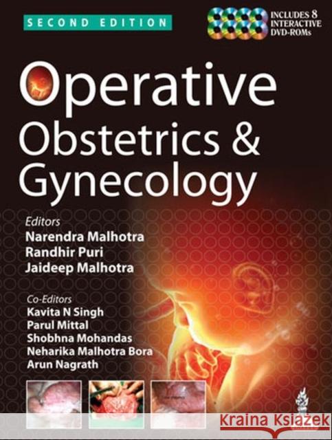 Operative Obstetrics & Gynecology Narendra Malhotra 9789351521617 Jp Medical Ltd