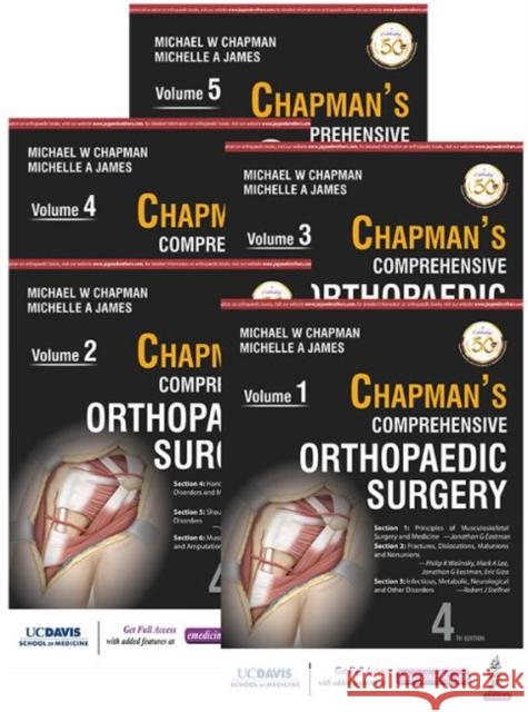 Chapman's Comprehensive Orthopaedic Surgery: Five Volume Set Chapman, Michael W. 9789351524977 Jaypee Brothers, Medical Publishers Pvt. Ltd.