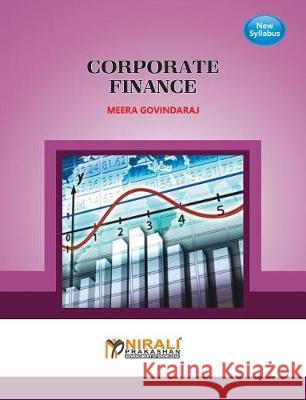 Corporate Finance M. Govindaraj 9789351642619