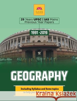 IAS Mains Geography Previous Year Papers Editorial Board 9789351729129