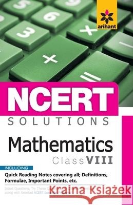 NCERT Solutions Maths 8th Arihant Experts 9789352031627 Arihant Publication India Limited