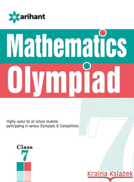 Olympiad Maths Class 7th Arihant Experts 9789352033966 Arihant Publication India Limited